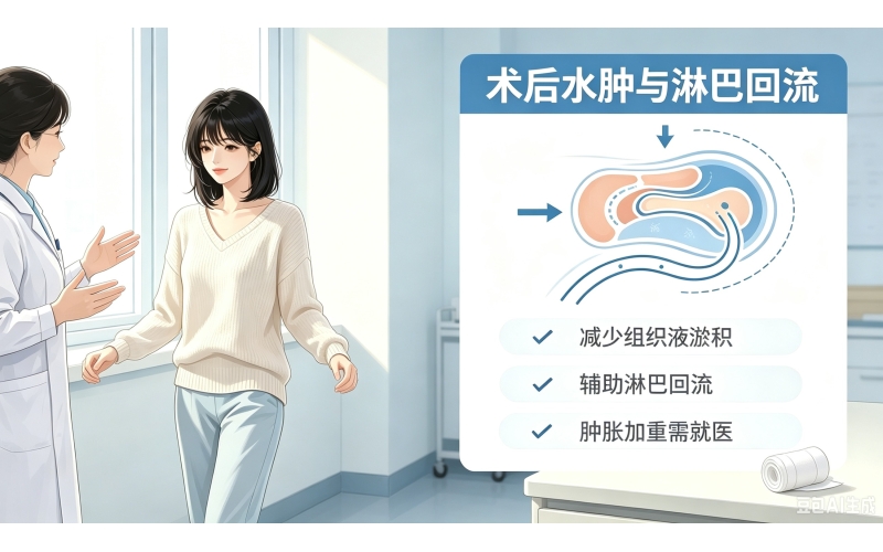 术后压力绷带的工作原理？一文看懂加压修复逻辑  ​
